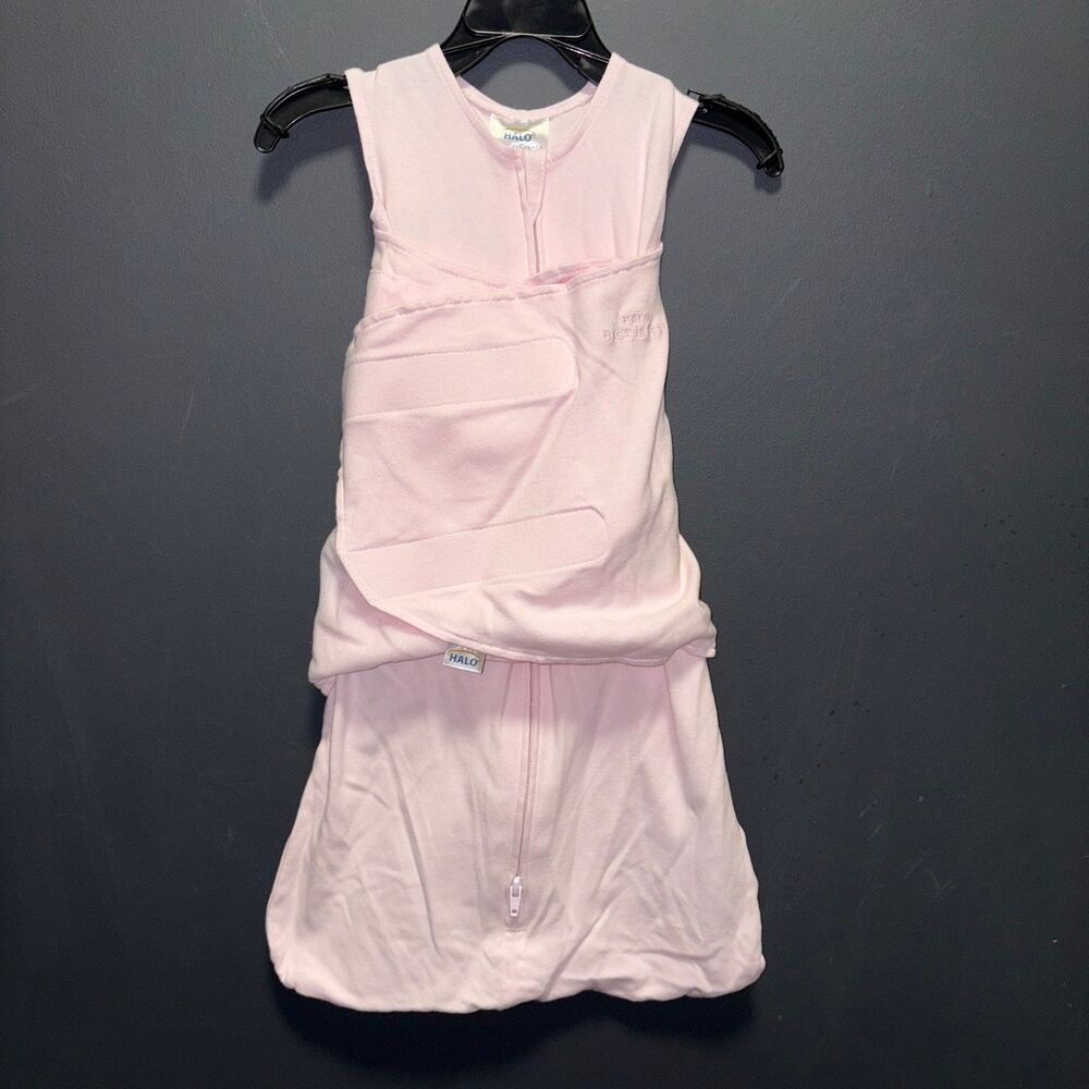Halo Sleep Sack Swaddle Wearable Blanket Pink Small 3-6m